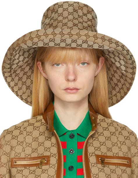 how to get gucci denim wide brim hat|gg canvas wide brim hat.